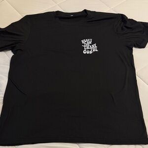 Black Graphic Men's T-Shirt